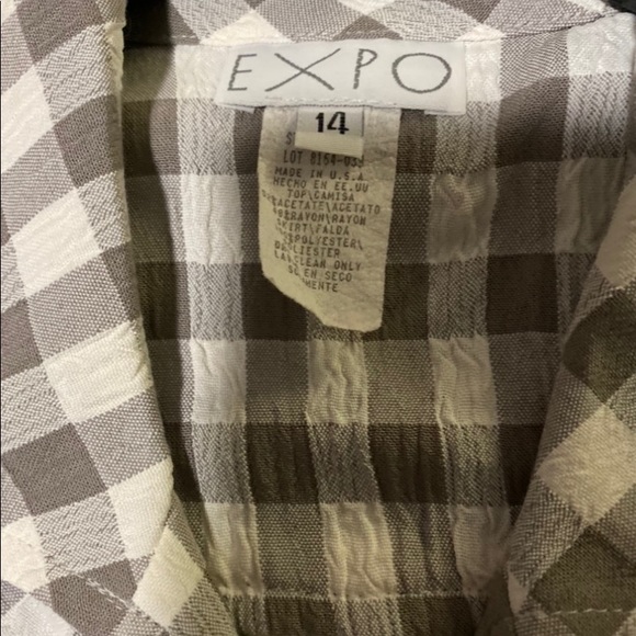 Vintage EXPO Women’s Jumper Sz 14 - Picture 7 of 10